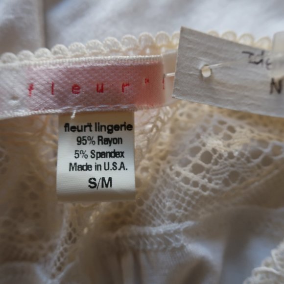 NWT FLEUR'T 2 PC THONG TANK PAJAMA LOUNGEWEAR S/M* - Picture 13 of 14